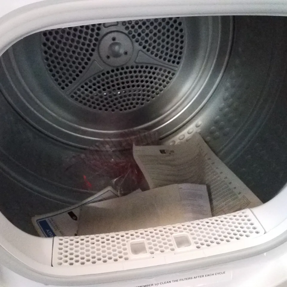 CANDY SMART PRO CSOEC9DCG-80 FREESTANDING 9KG CONDENSER TUMBLE DRYER WHITE - UNPROCESSED RAW RETURN 