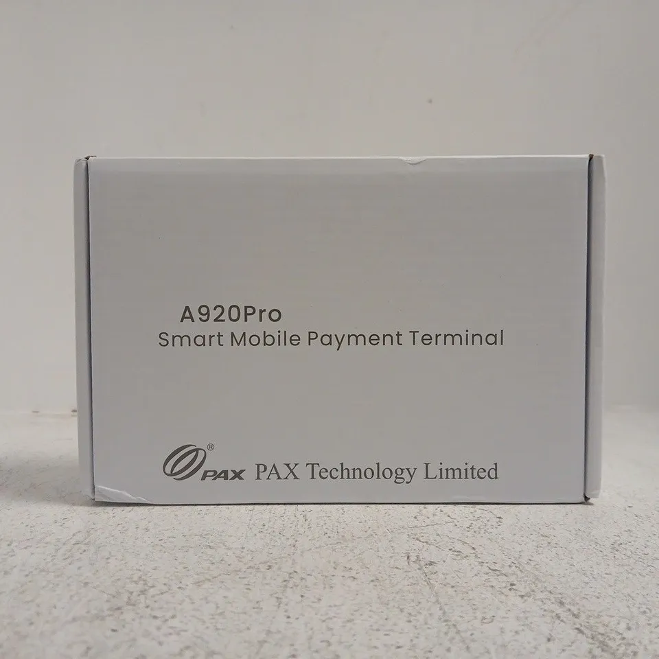 PAX A920PRO SMART MOBILE PAYMENT TERMINAL