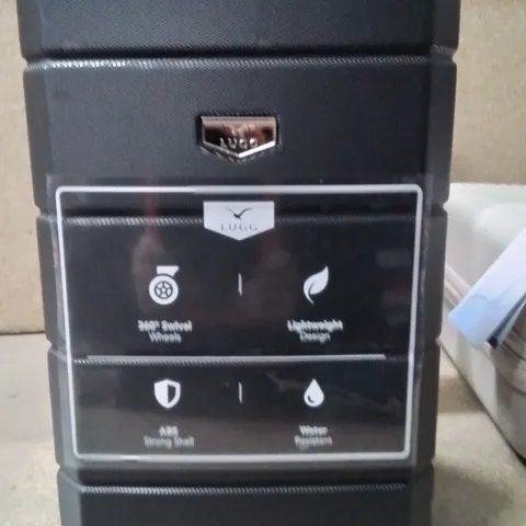 LUGG JETSET CABIN BAG BLACK 