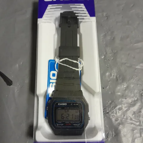 BOXED CASIO F-91W WATCH - BLACK