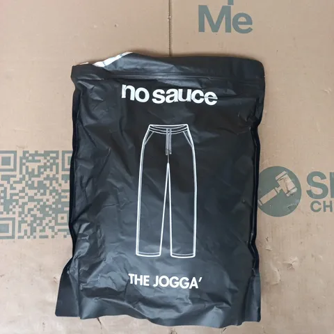 BAGGED AND SEALED NO SAUCE JOGGERS - COLOUR AND SIZE UNSPECIFIED