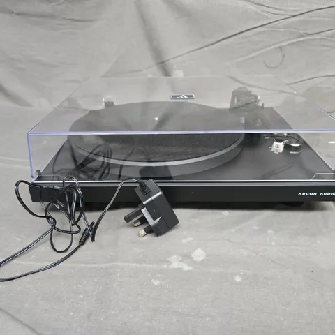 ARGON AUDIO TURNTABLE – BLACK (MK2)