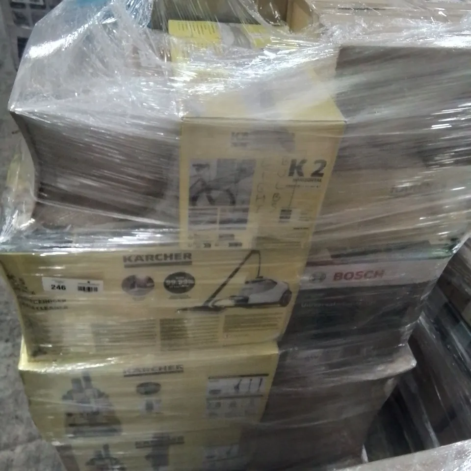 PALLET OF APPROXIMATELY 31 UNPROCESSED RAW RETURN HOUSEHOLD AND ELECTRICAL GOODS TO INCLUDE;