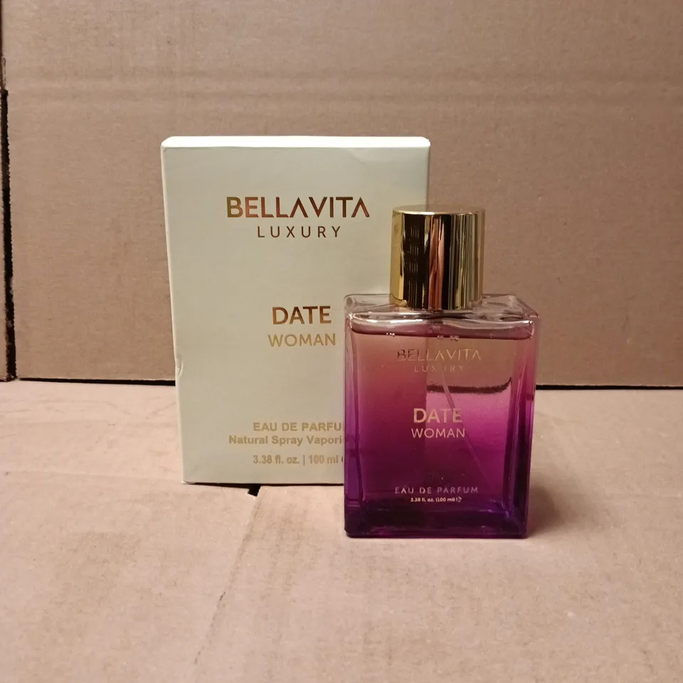BOXED AND SEALED BELLAVITA LUXURY DATE WOMAN EAU DE PARFUM 100ML