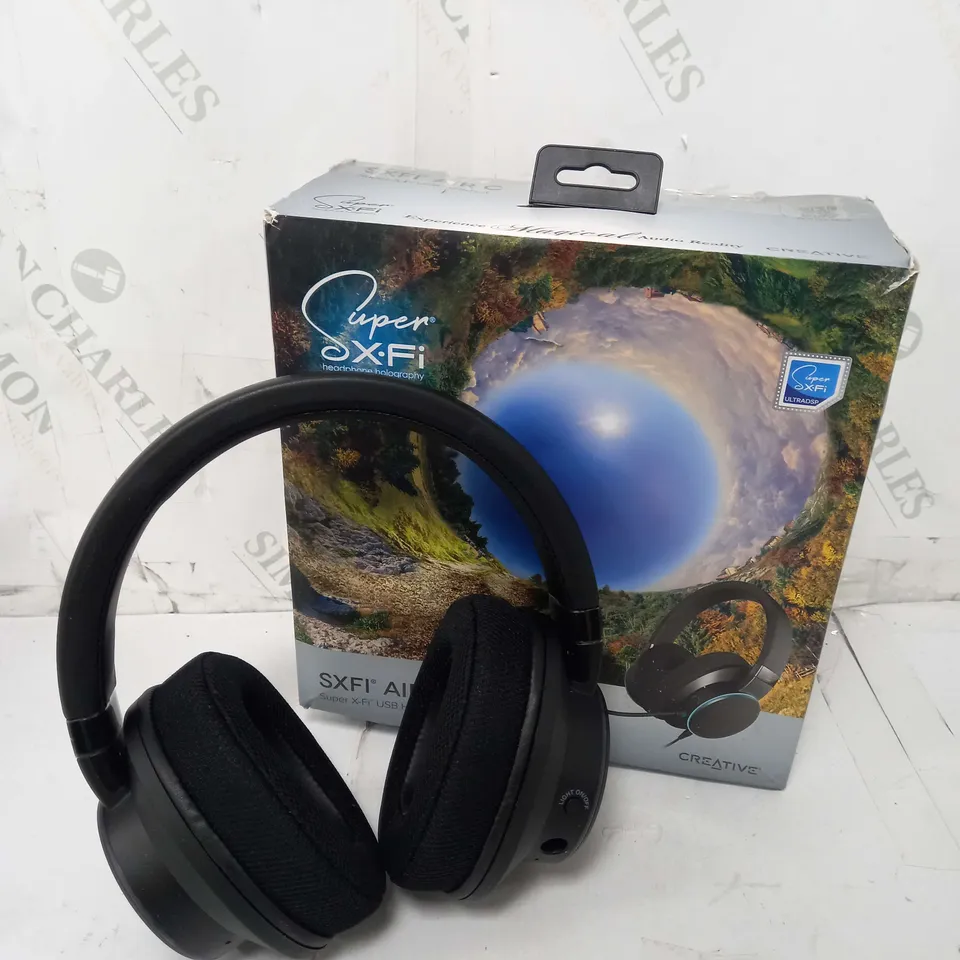 BOXED CREATIVE SXFI AIR C USB HEADSET 