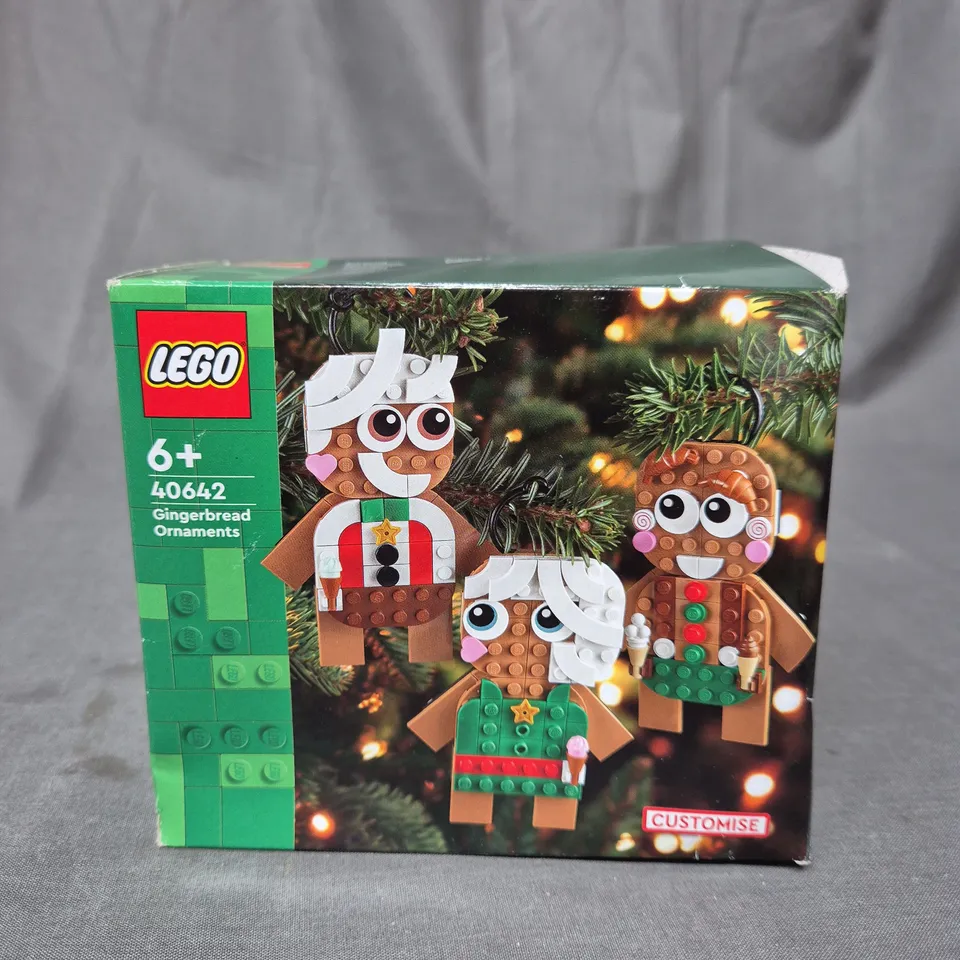 LEGO GINGERBREAD ORNAMENTS - 40642