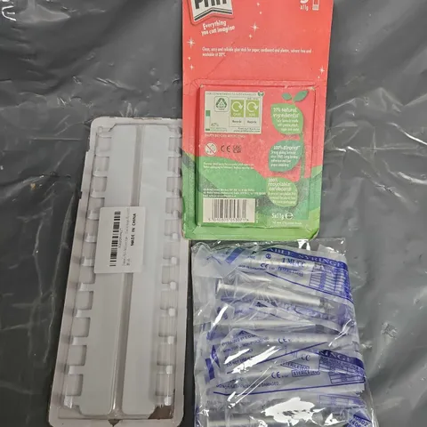 box of assorted home and accessories items to include - pritt - air up - 
