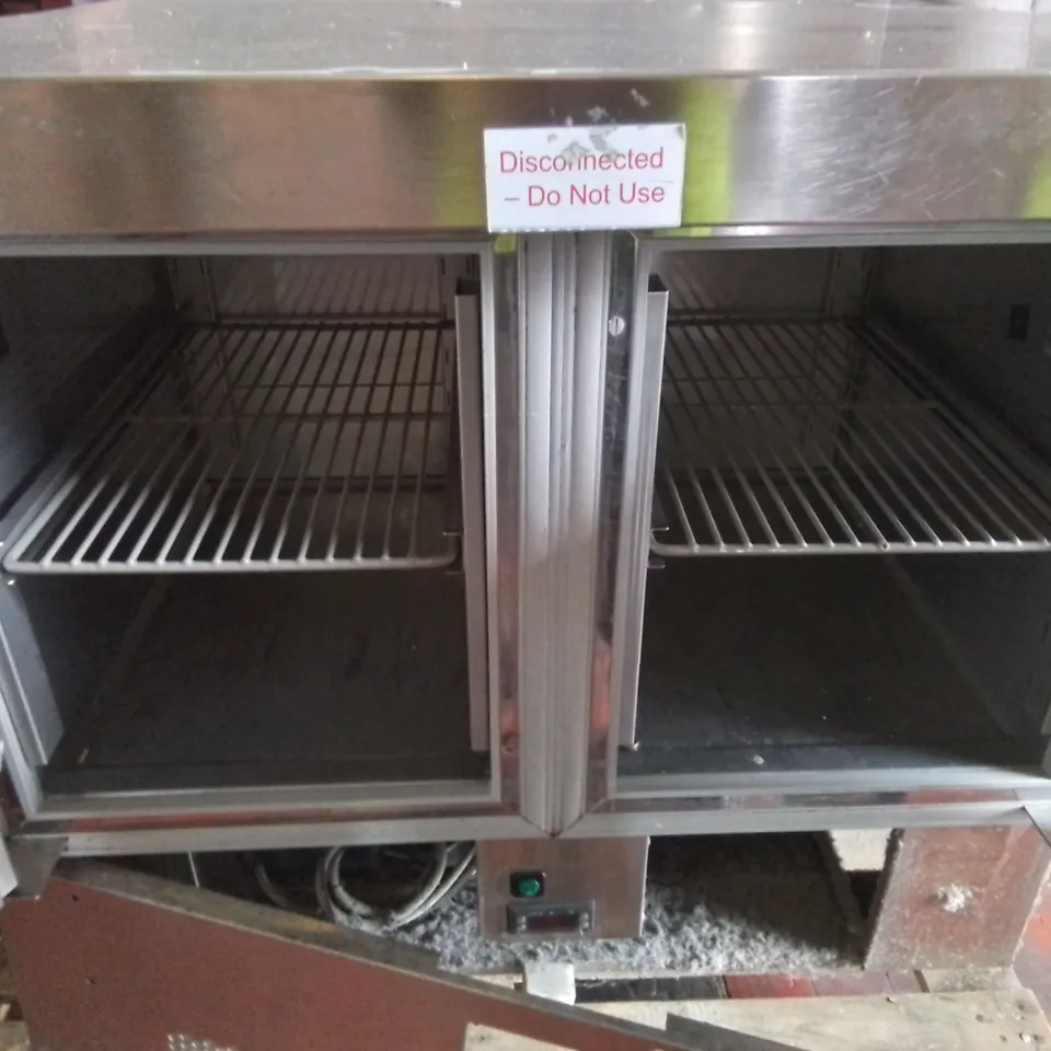 COMMERCIAL KTAR 9/02 BT KITCHEN COUNTER UNIT WITH UNDERCOUNTER STORAGE