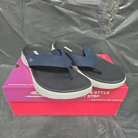 SKECHERS ULTRA GO SLIP ON SANDALS - SIZE 6