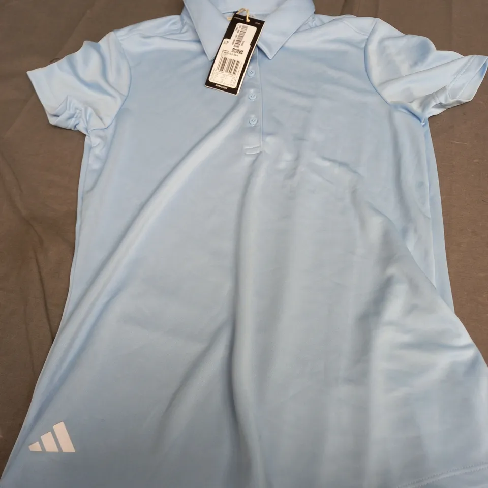 ADIDAS LIGHT BLUE SHIRT - XS