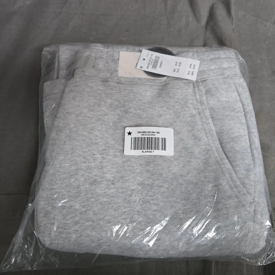 BAGGED HOLLISTER BOOTCUT JOGGERS IN GREY - XL TALL