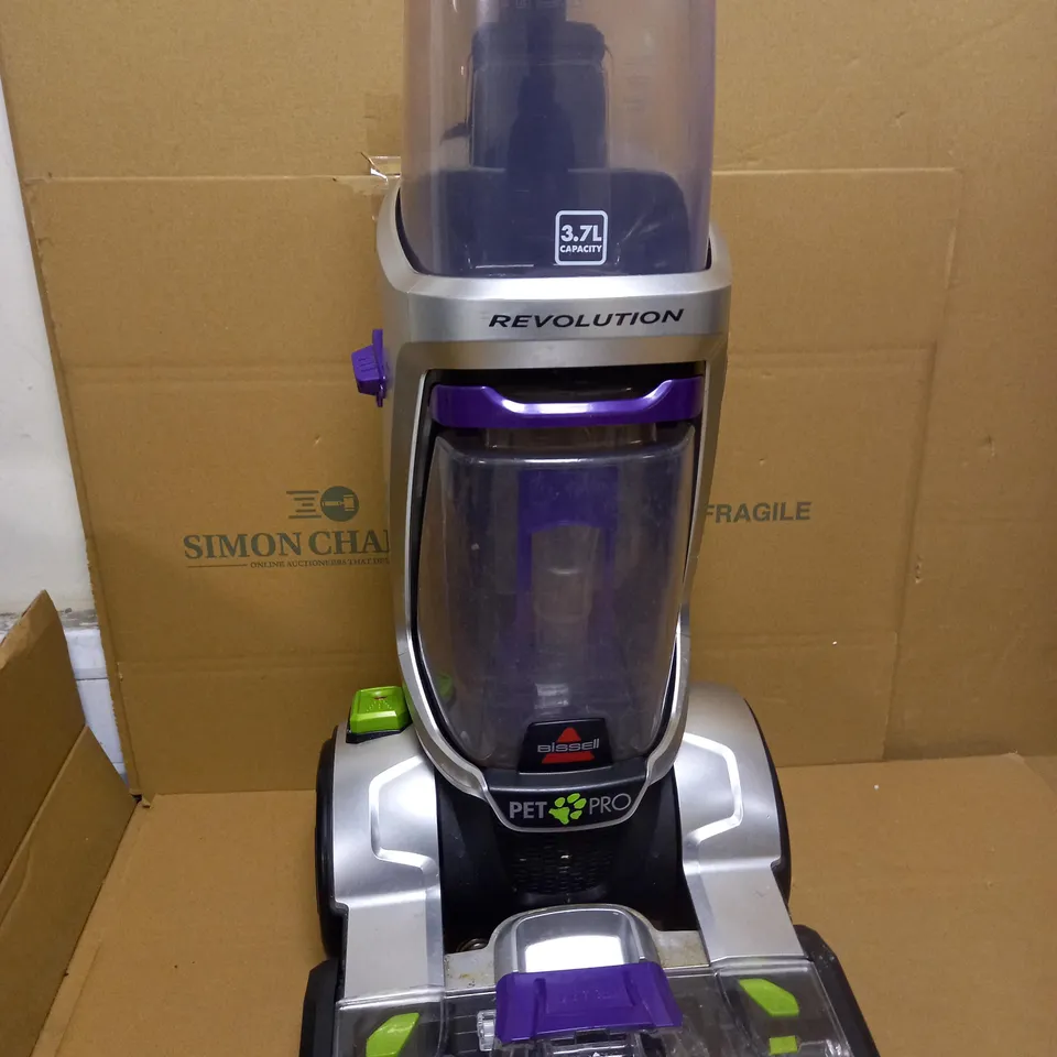 BISSELL PROHEAT 2X REVOLUTION PET PRO CARPET CLEANER 