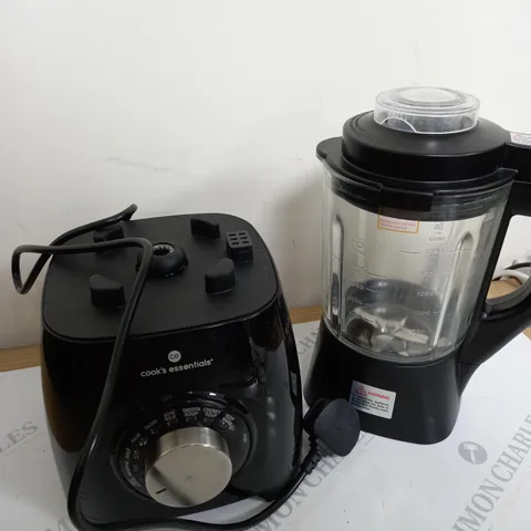 COOK'S ESSENTIALS 1.75L SOUP MAKER & BLENDER BLACK