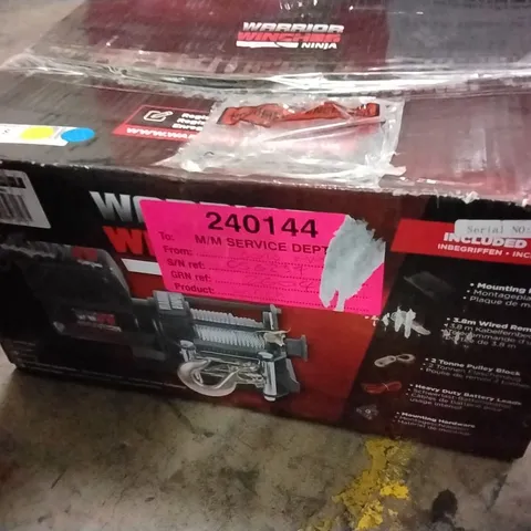 BOXED NINJA 2000 2T ELECTRIC WINCH - STEEL ROPE (12V)