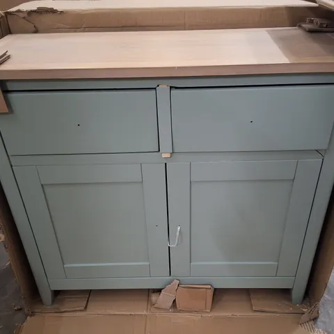 BROMLEY 2 FULLY ASSEMBLED SMALL SIDEBOARD IN GREY 