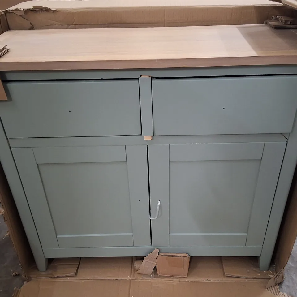 BROMLEY 2 FULLY ASSEMBLED SMALL SIDEBOARD IN GREY 