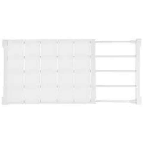 BOXED STORAGE RACK WHITE