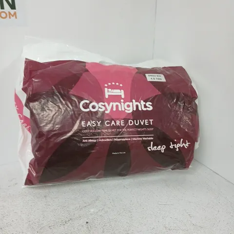 COSYNIGHTS EASY CARE DUVET β SINGLE, 4.5 TOG