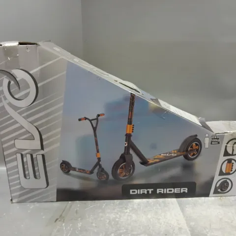 BOXED EVO DIRT RIDER SCOOTER