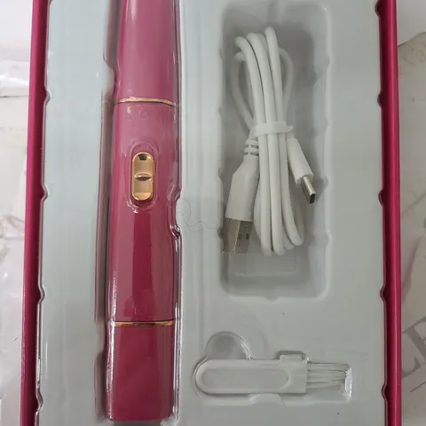 SIMPLY BEAUTY 2 IN 1 SUPER SMOOTH FACE & BROWS HAIR REMOVER, FUCHSIA