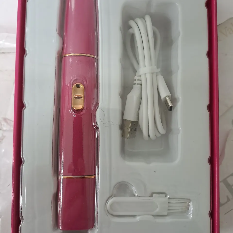 SIMPLY BEAUTY 2 IN 1 SUPER SMOOTH FACE & BROWS HAIR REMOVER, FUCHSIA