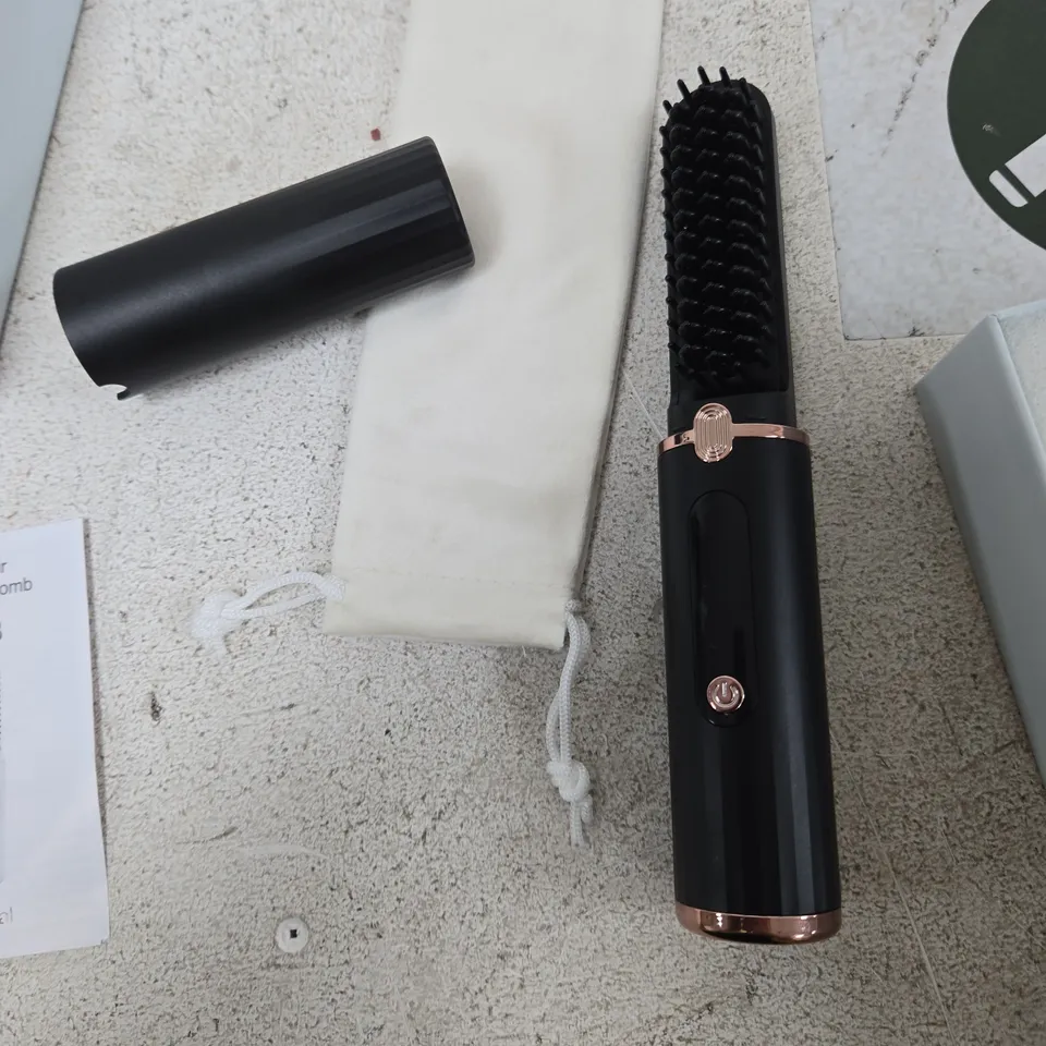 WIRELESS HAIR STRAIGHTENING COMB JC-888