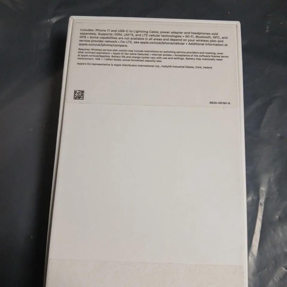 APPLE IPHONE 11 – BLACK – BOXED