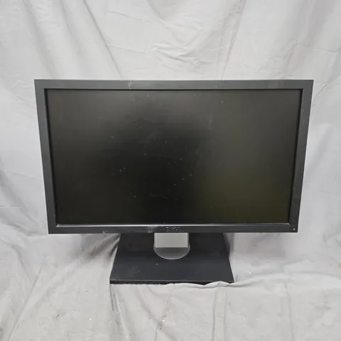 DELL MONITOR WITH STAND – BLACK, FLAT-SCREEN DISPLAY