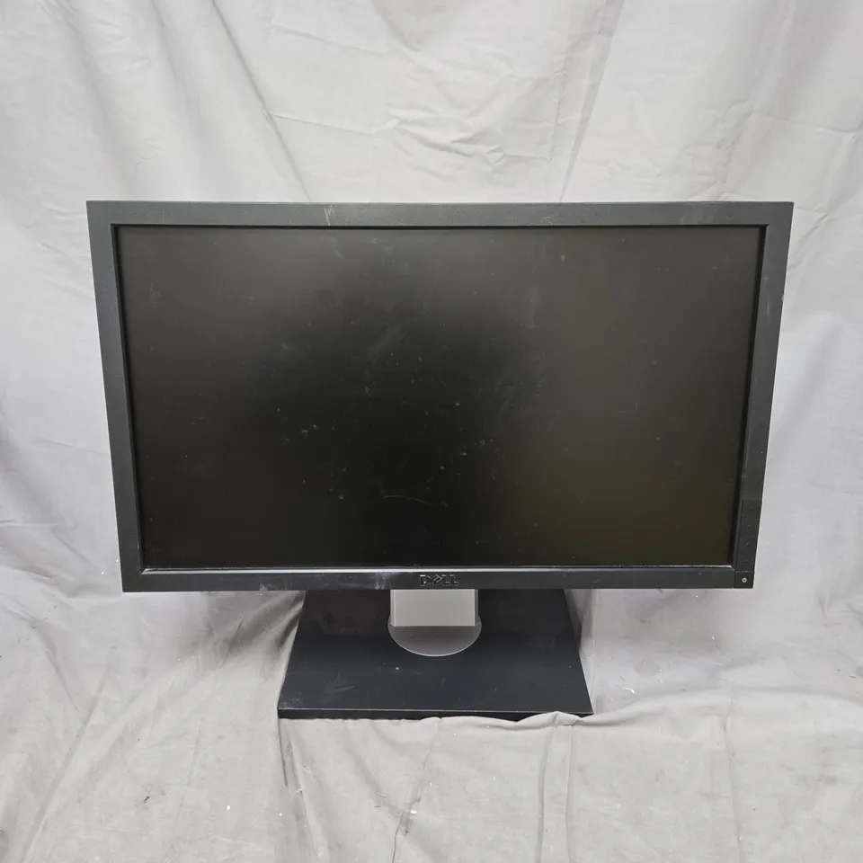 DELL MONITOR WITH STAND – BLACK, FLAT-SCREEN DISPLAY