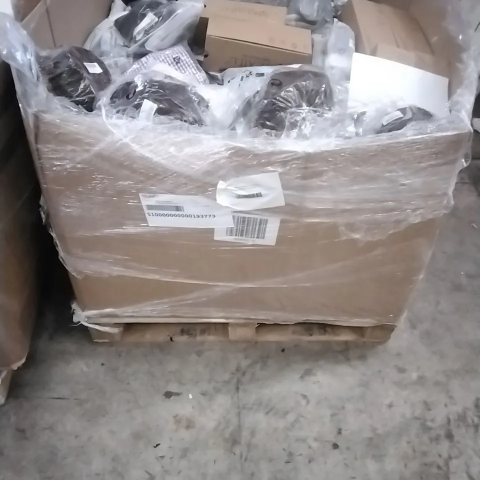 PALLET TO CONTAIN A LARGE QUANTITY OF; WOMEN'S SWIMWEAR, FASHION APPAREL, YOGA SOCKS, HOME GOODS ETC