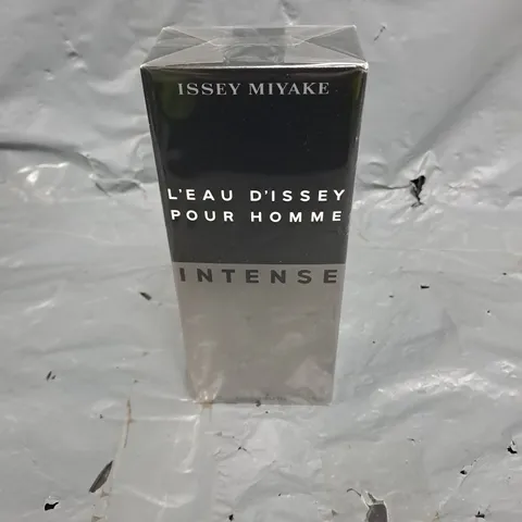 BOXED AND SEALED ISSEY MIYAKE "L'EAU D'ISSEY" INTENSE EAU DE TOILETTE POUR HOMME, 125ML