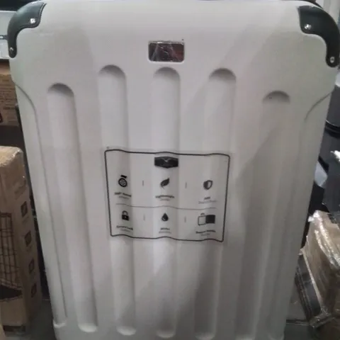 LUGG TRAVEL SUITCASE WHITE 