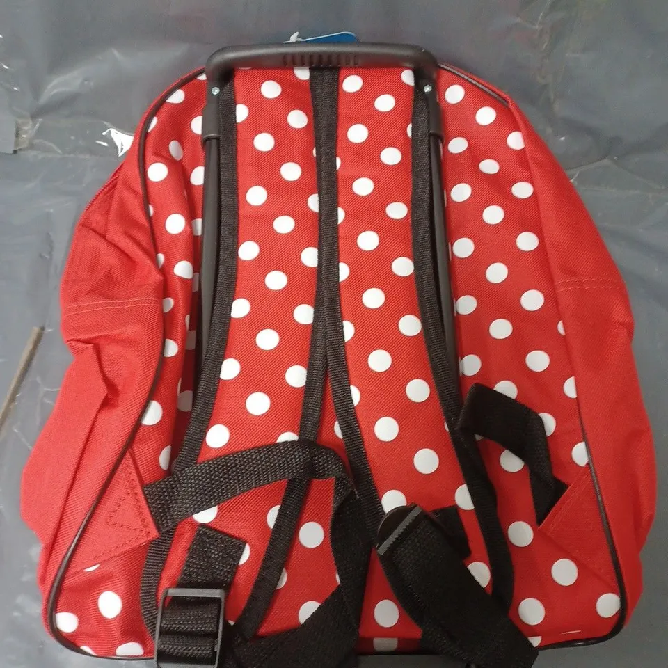 DISNEY MINNIE MOUSE TROLLEY BAG RED