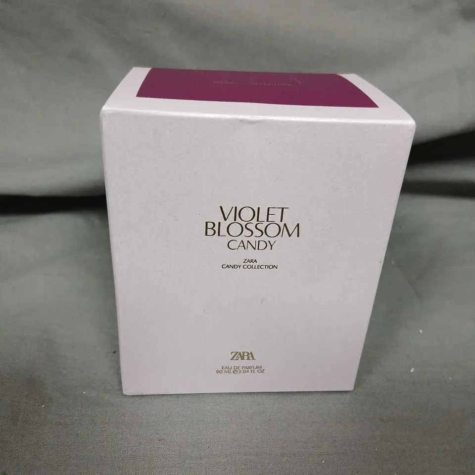 BOXED VIOLET BLOSSOM CANDY ZARA EAU DE PARFUM 90ML