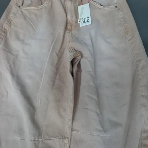 BDG DENIM JEANS IN PINK SIZE 30W
