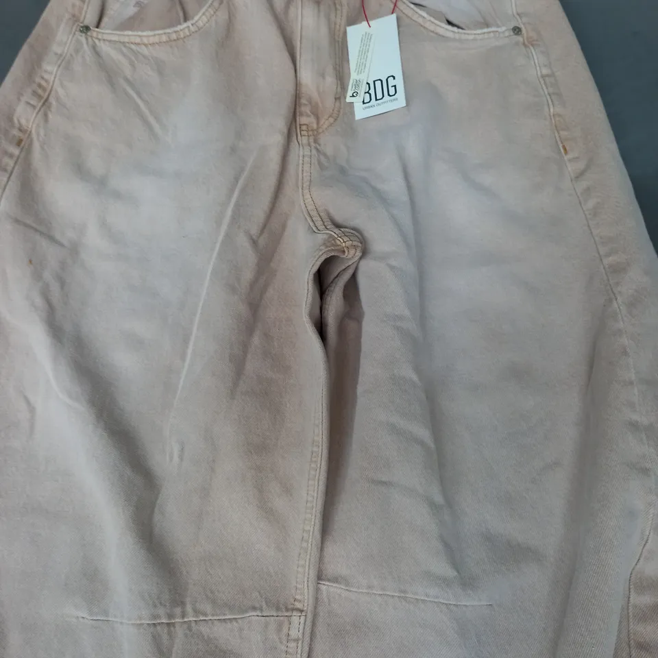 BDG DENIM JEANS IN PINK SIZE 30W