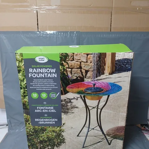 BOXED SMART GARDEN RAINBOW BIRDBATH WATER FEATURE