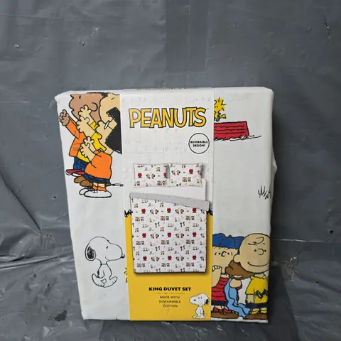 PEANUTS DUVET SET - KING SIZE