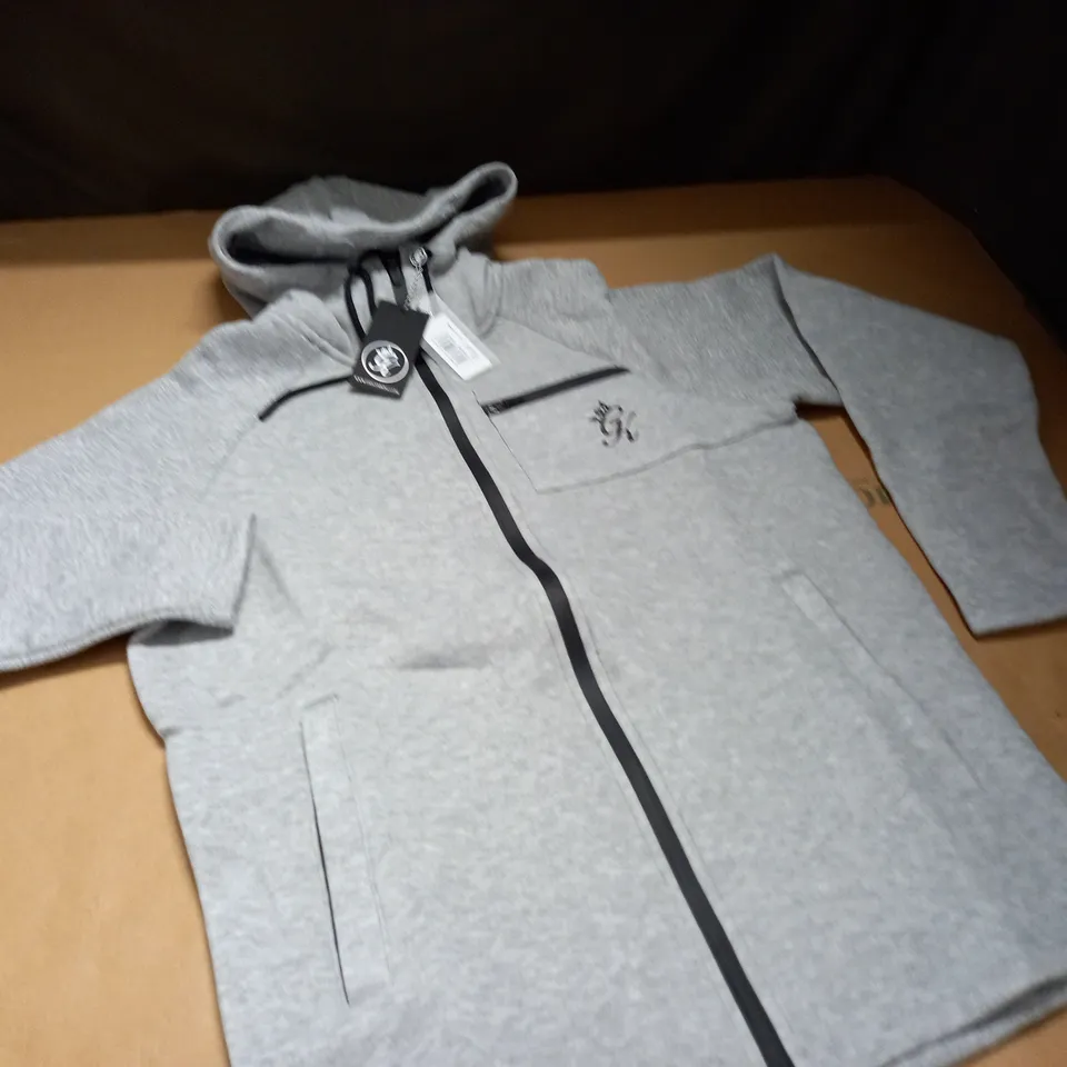 GYMKING TRACTION FULL ZIP HOODIE - UK M