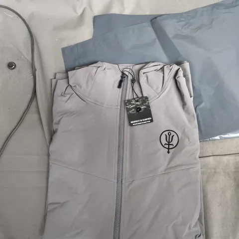 THRDARK JACKET – UK XL, ZIP FRONT, CHEST LOGO