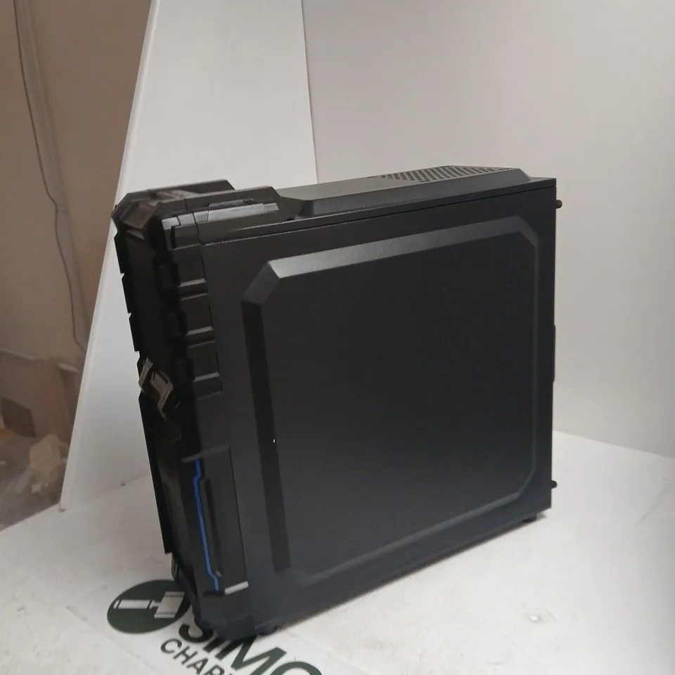 XIDMAX GAMING PC CASE TOWER – BLACK, FULL-TOWER WITH SIDE WINDOW
