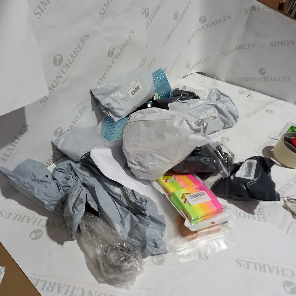 LOT OF 20 ITEMS TOO INCLUDE POSTATE NOTES , CAKE CUTTERS AND EAR PLUGS 