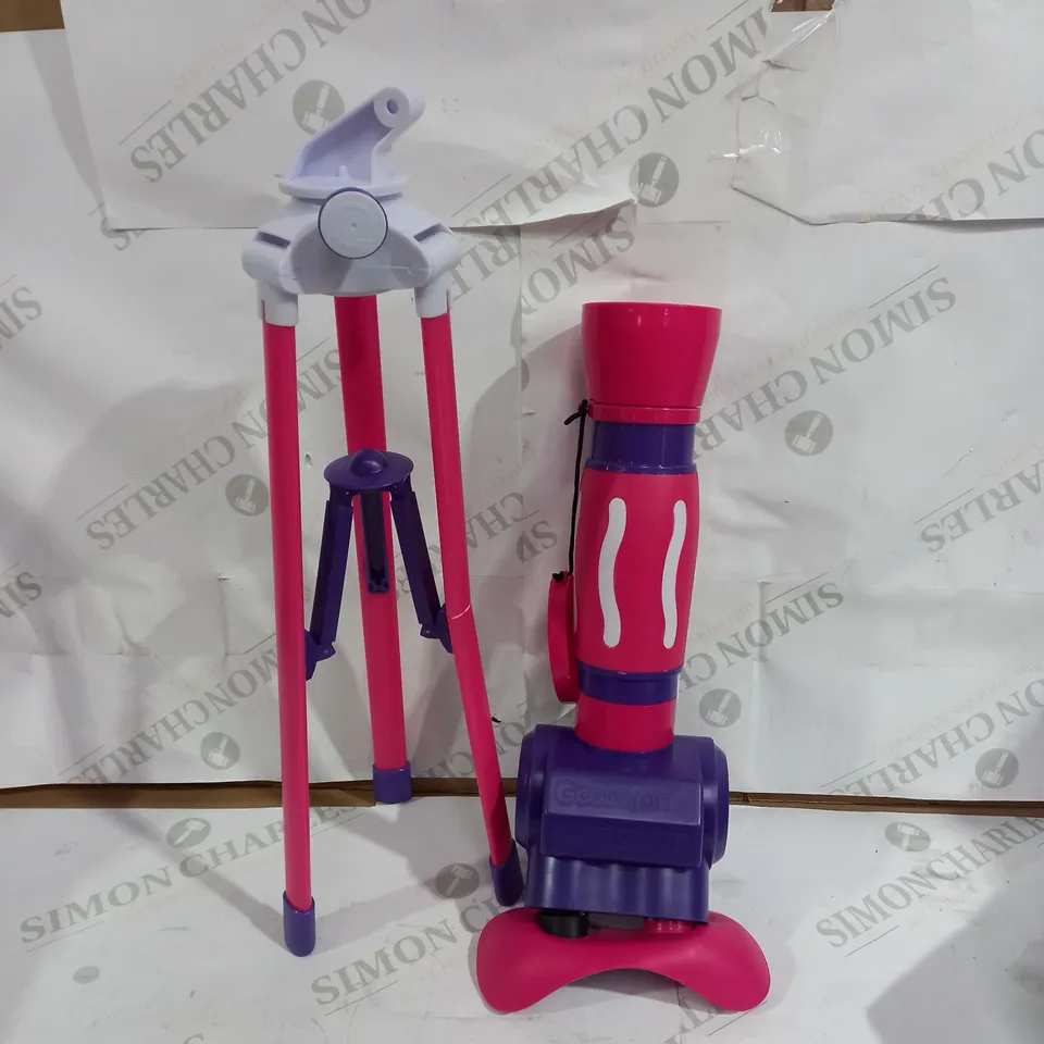 GEOSAFARI JR MY FIRST TELESCOPE PINK RRP £38.99