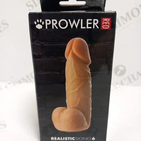 BOXED PROWLER RED REALISTIC DONG 6