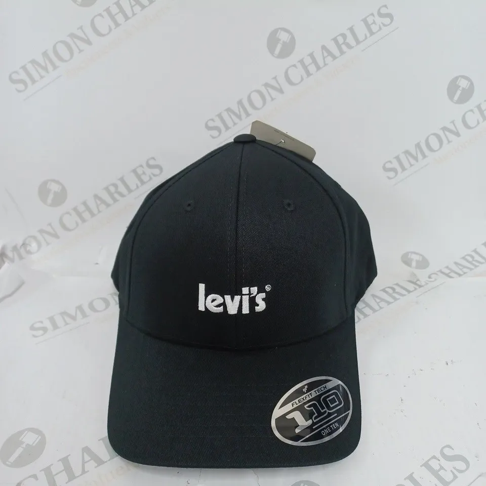 LEVI'S UNISEX BLACK CAP