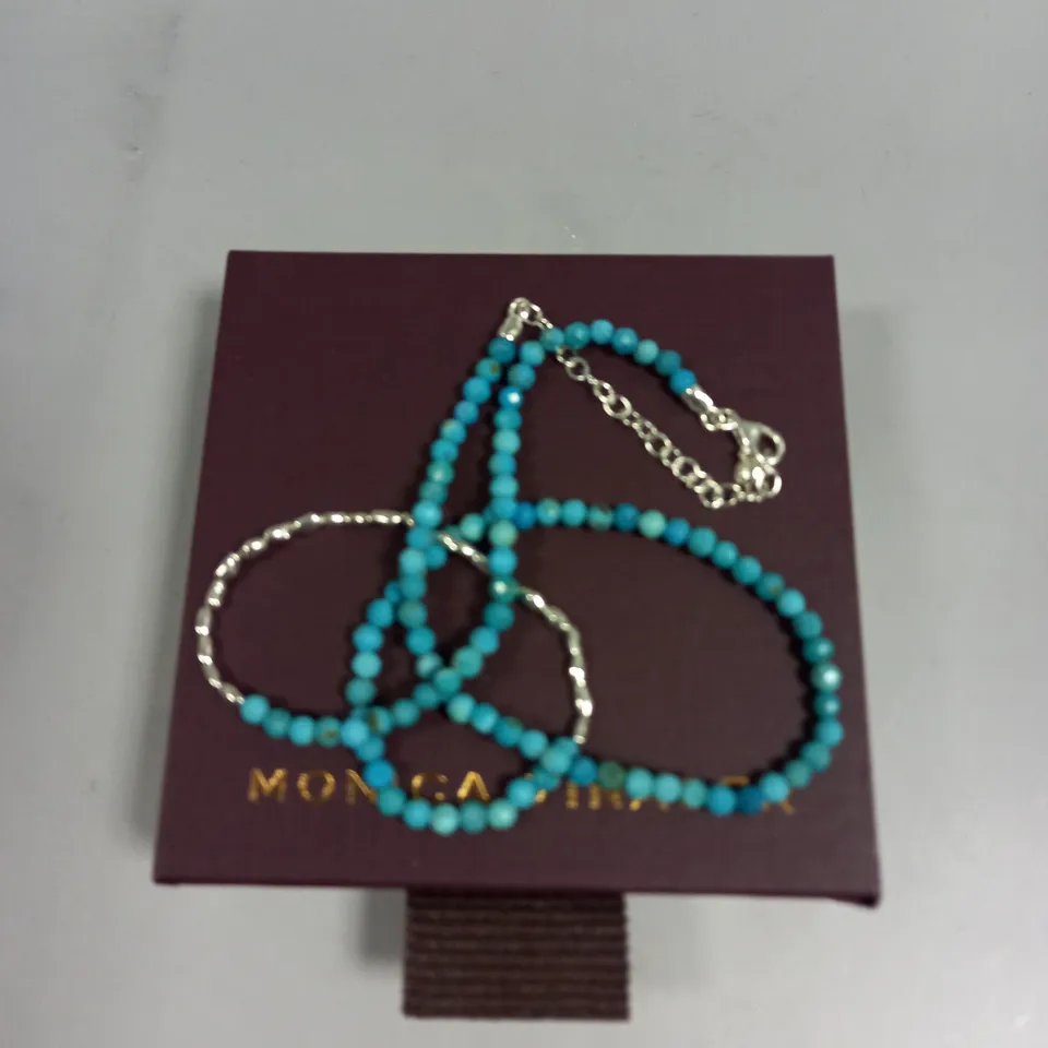 MONICA VINADER MINI NUGGET GEMSTONE BEADED NECKLACE
