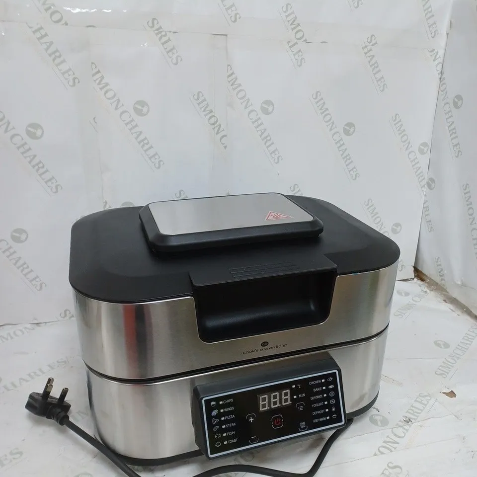 BOXED COOK'S ESSENTIALS GRILL & AIRFRYER 5.5L