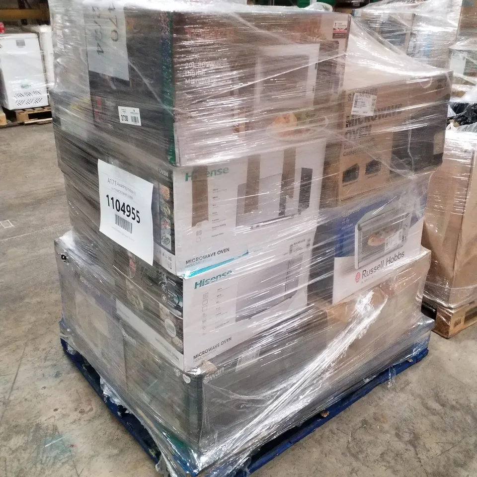 PALLET OF APPROXIMATELY 14 UNPROCESSED RAW RETURN HOUSEHOLD AND ELECTRICAL GOODS TO INCLUDE;