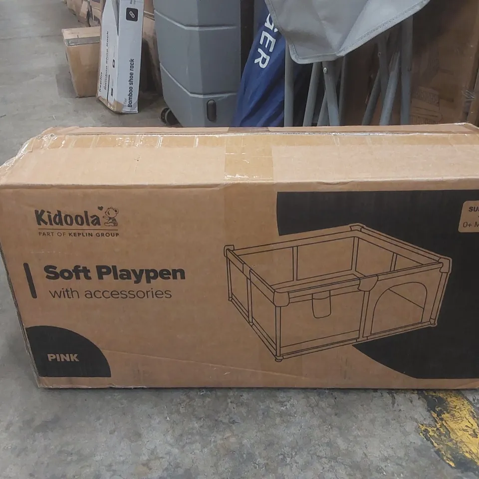 BOXED KIDOOLA SOFT PLAYPEN 