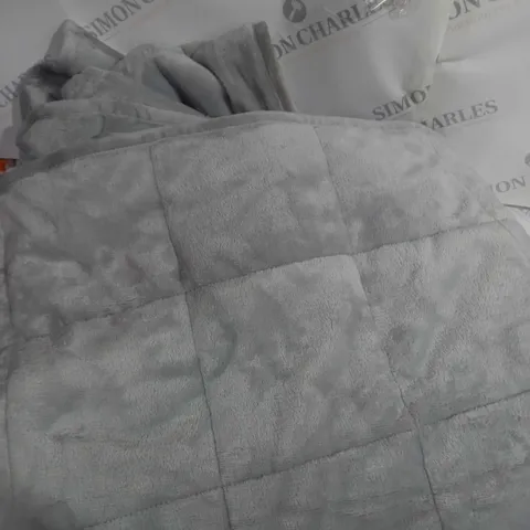 BOXED COZEE HOME VELVETSOFT WEIGHTED BLANKET